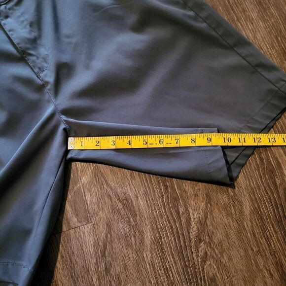 Jachs Performance Classic Fit Flat Front Golf Shorts w/ Shirt Stay Band Mens 40 - Picture 8 of 11